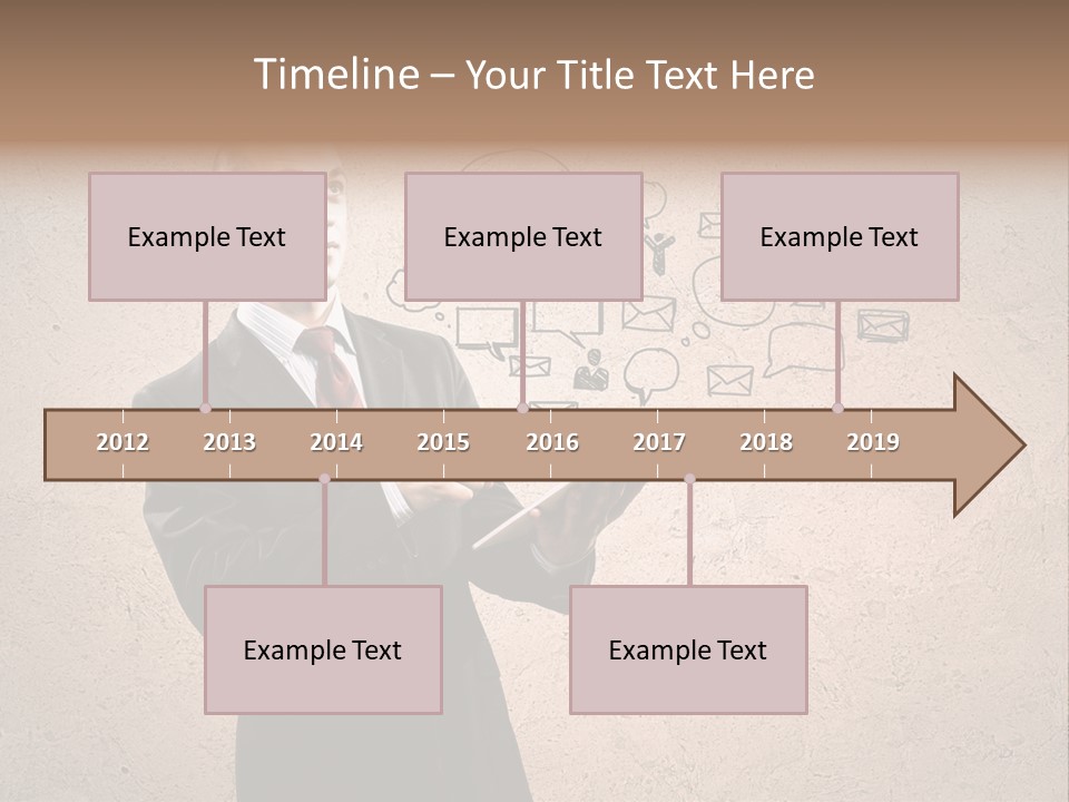 Spiral Paradox Oddity PowerPoint Template