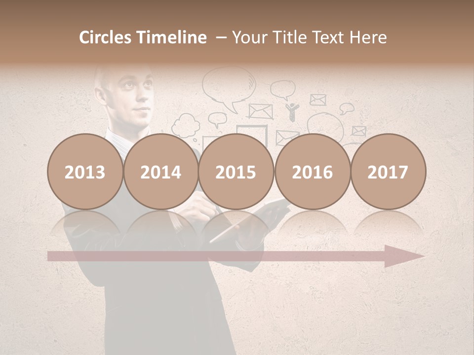 Spiral Paradox Oddity PowerPoint Template