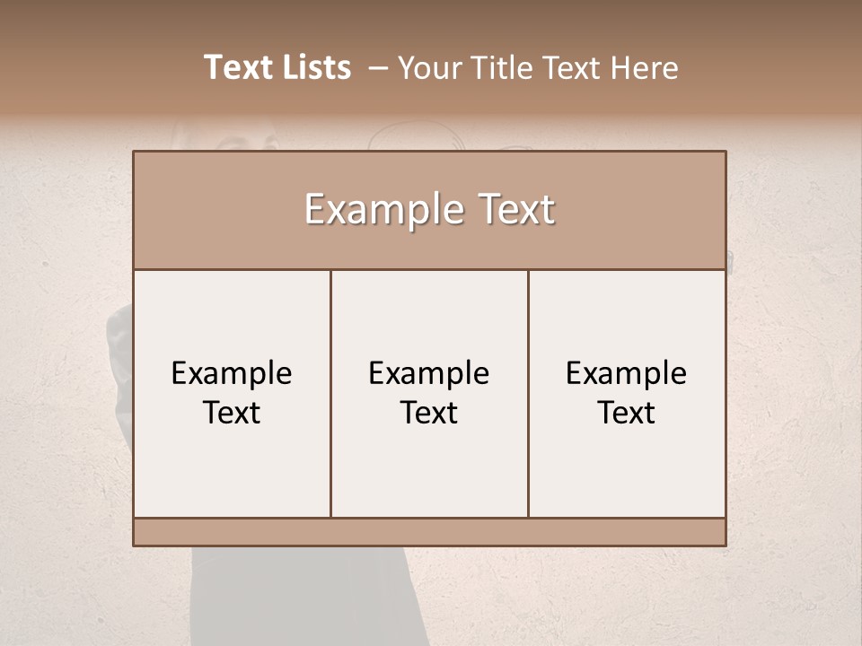 Spiral Paradox Oddity PowerPoint Template