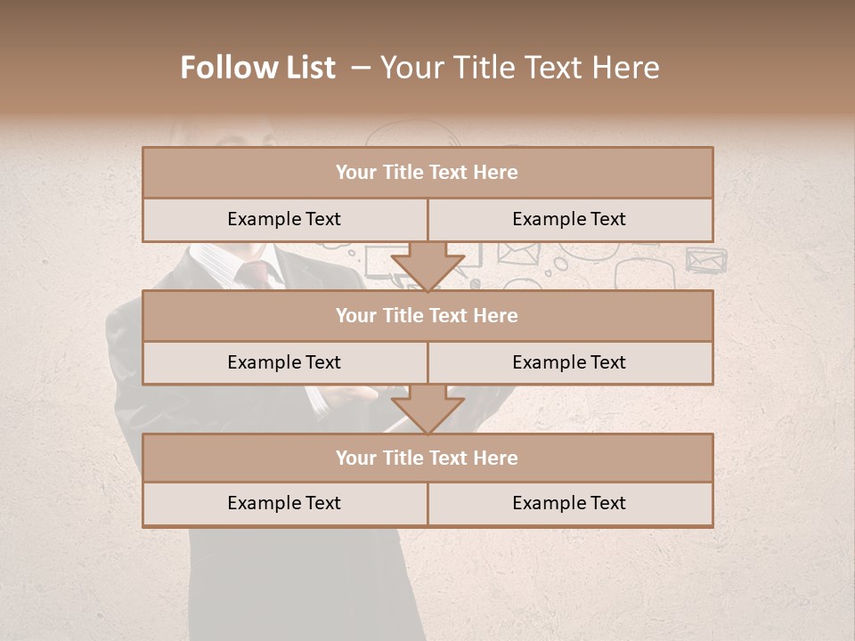 Spiral Paradox Oddity PowerPoint Template