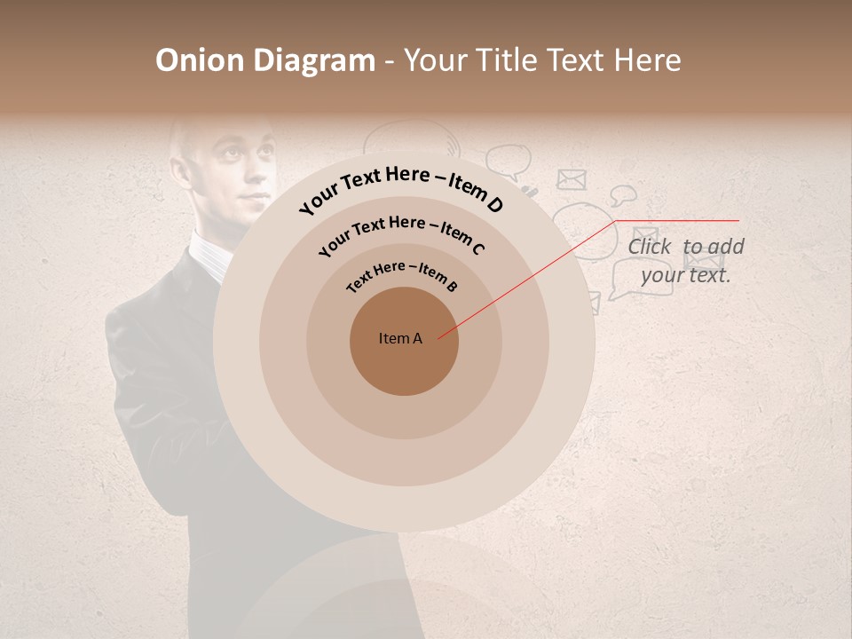 Spiral Paradox Oddity PowerPoint Template