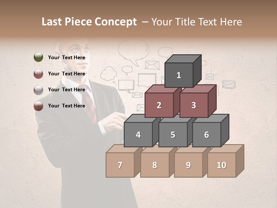 Spiral Paradox Oddity PowerPoint Template