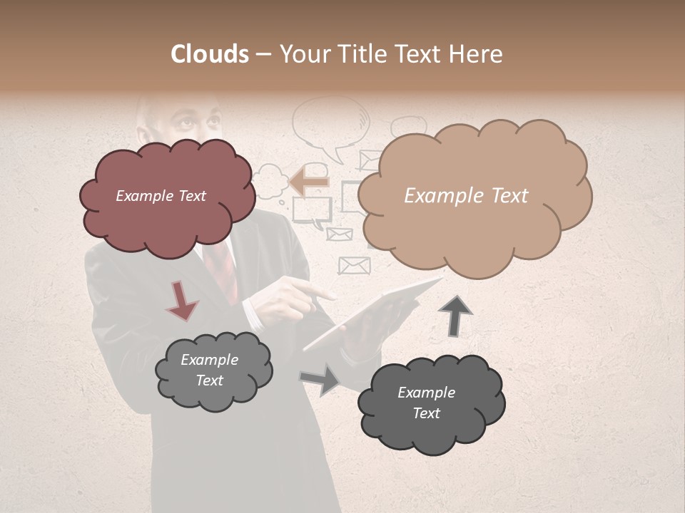 Spiral Paradox Oddity PowerPoint Template