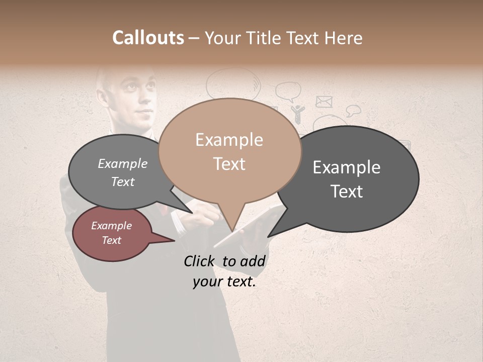 Spiral Paradox Oddity PowerPoint Template
