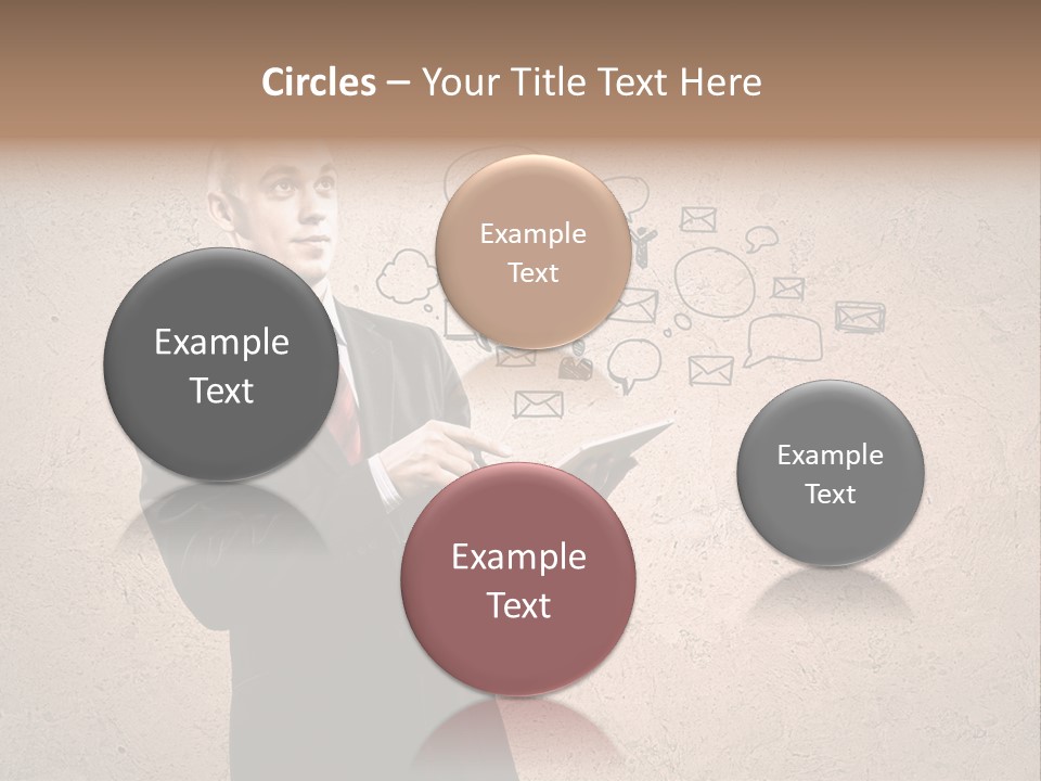 Spiral Paradox Oddity PowerPoint Template
