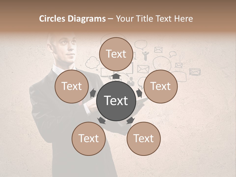 Spiral Paradox Oddity PowerPoint Template