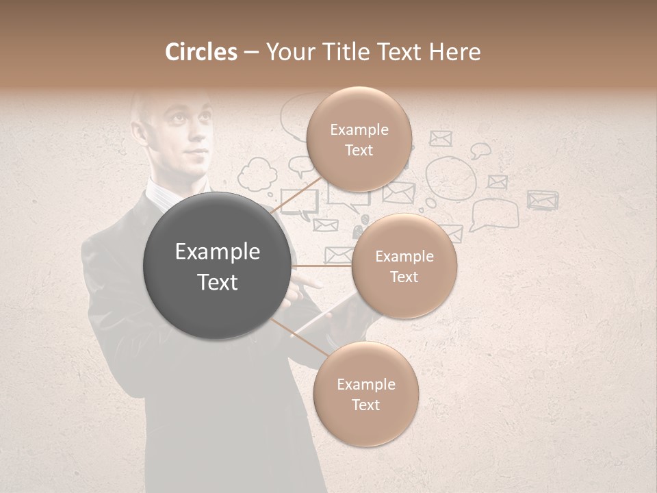 Spiral Paradox Oddity PowerPoint Template