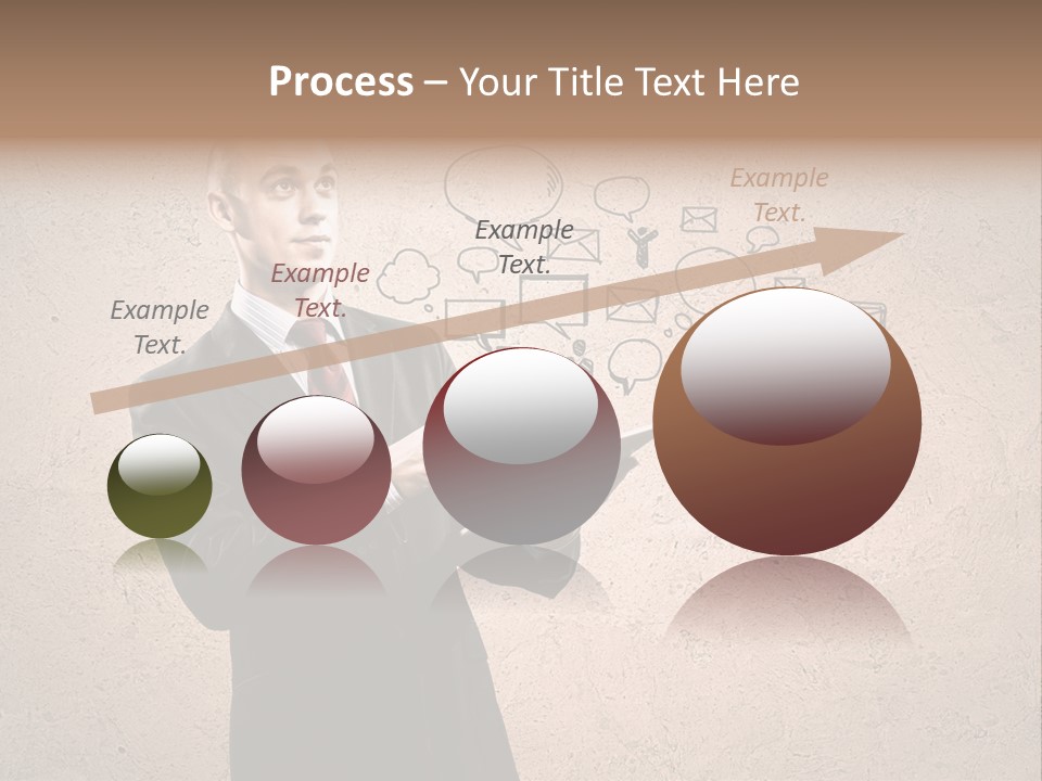 Spiral Paradox Oddity PowerPoint Template