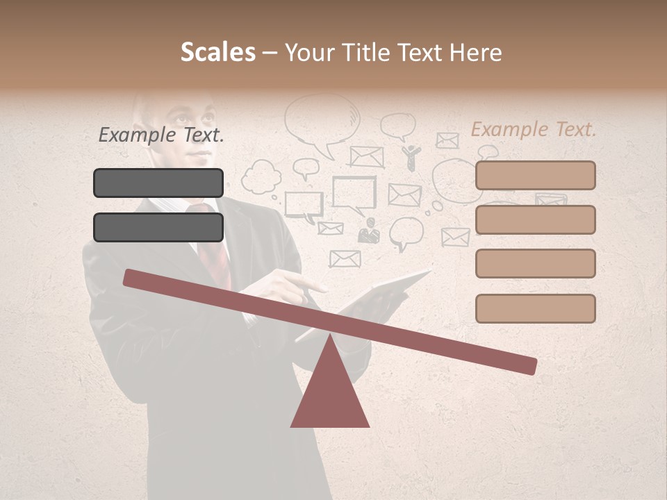 Spiral Paradox Oddity PowerPoint Template