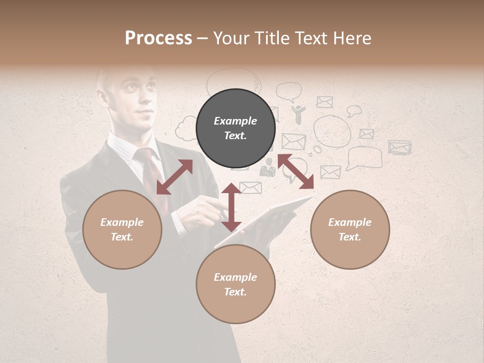 Spiral Paradox Oddity PowerPoint Template