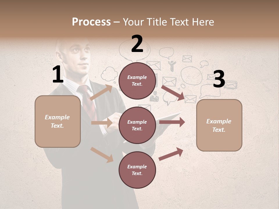 Spiral Paradox Oddity PowerPoint Template