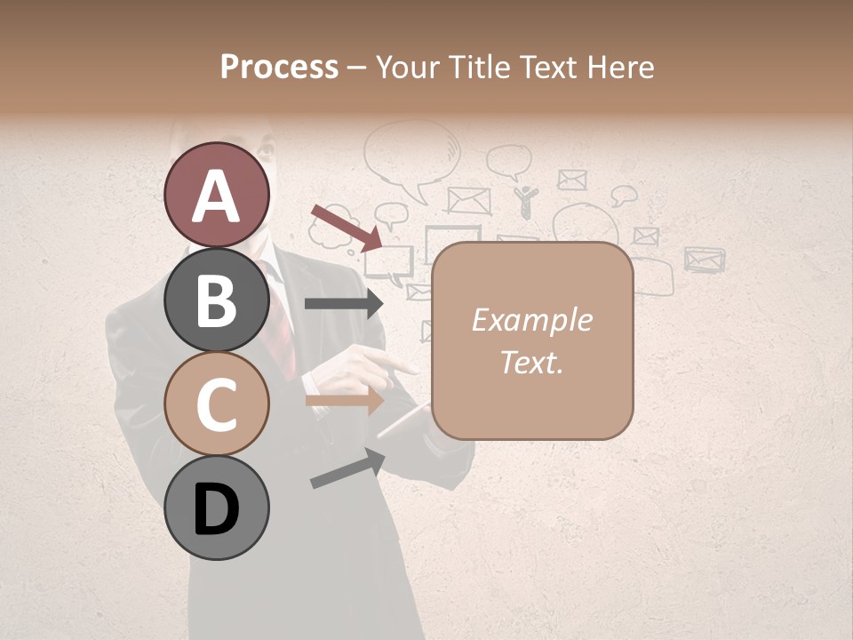 Spiral Paradox Oddity PowerPoint Template