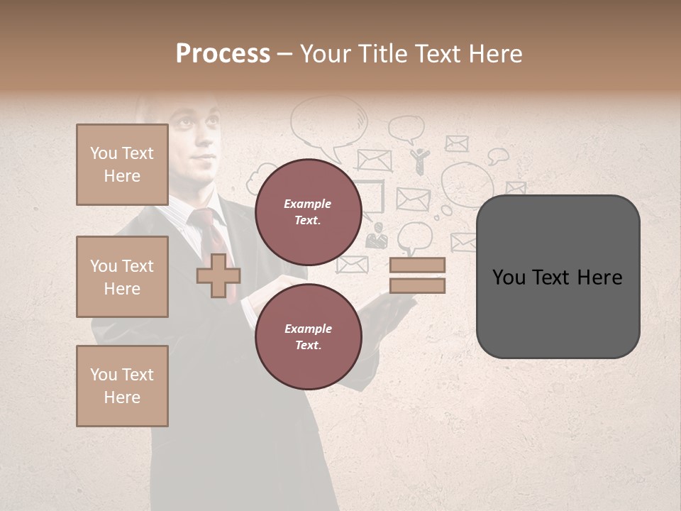 Spiral Paradox Oddity PowerPoint Template