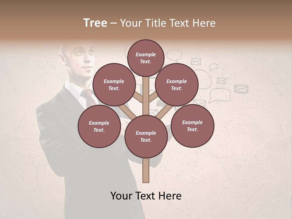 Spiral Paradox Oddity PowerPoint Template