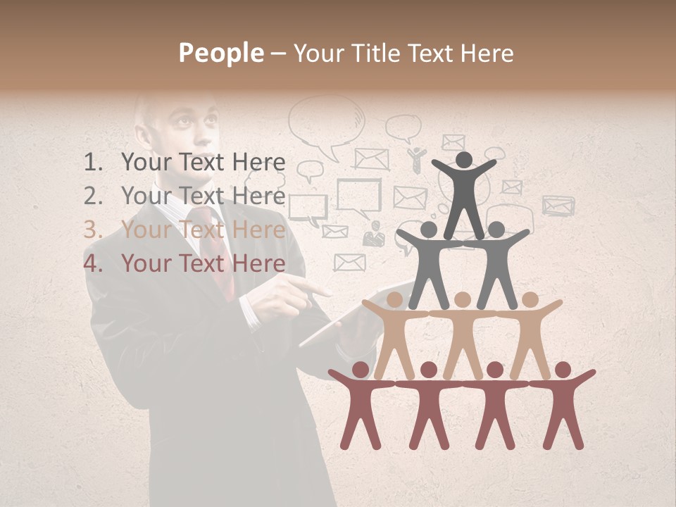 Spiral Paradox Oddity PowerPoint Template