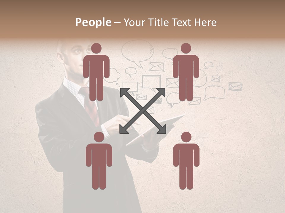 Spiral Paradox Oddity PowerPoint Template