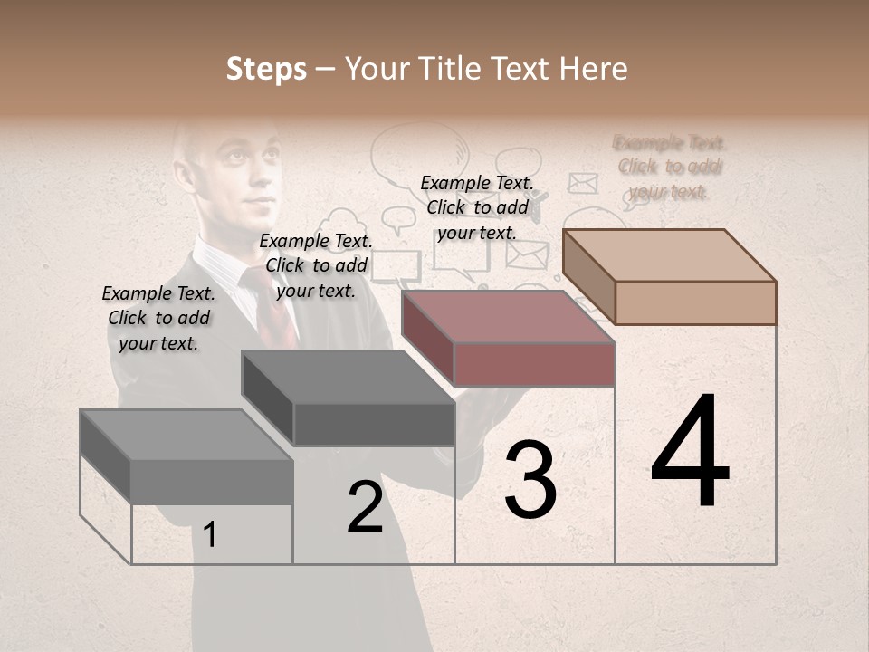 Spiral Paradox Oddity PowerPoint Template
