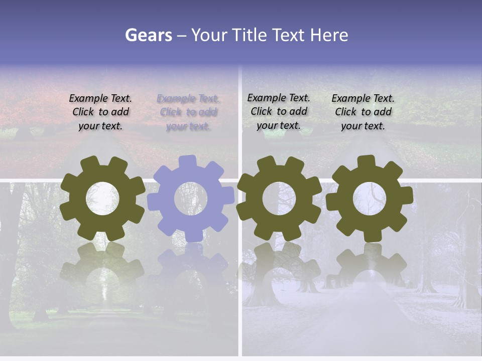 Reverse Ambiguity Eyes PowerPoint Template