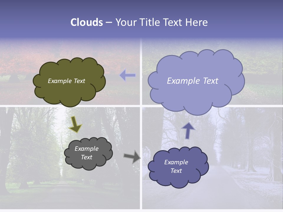 Reverse Ambiguity Eyes PowerPoint Template