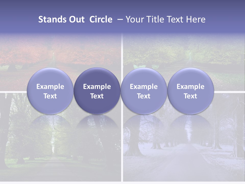 Reverse Ambiguity Eyes PowerPoint Template