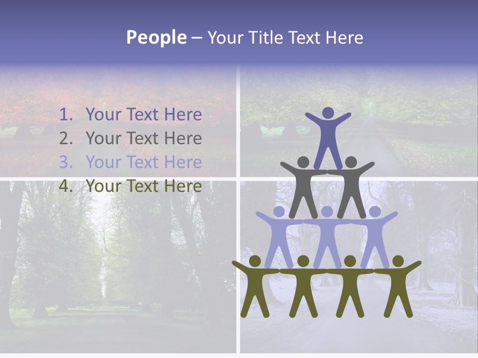 Reverse Ambiguity Eyes PowerPoint Template