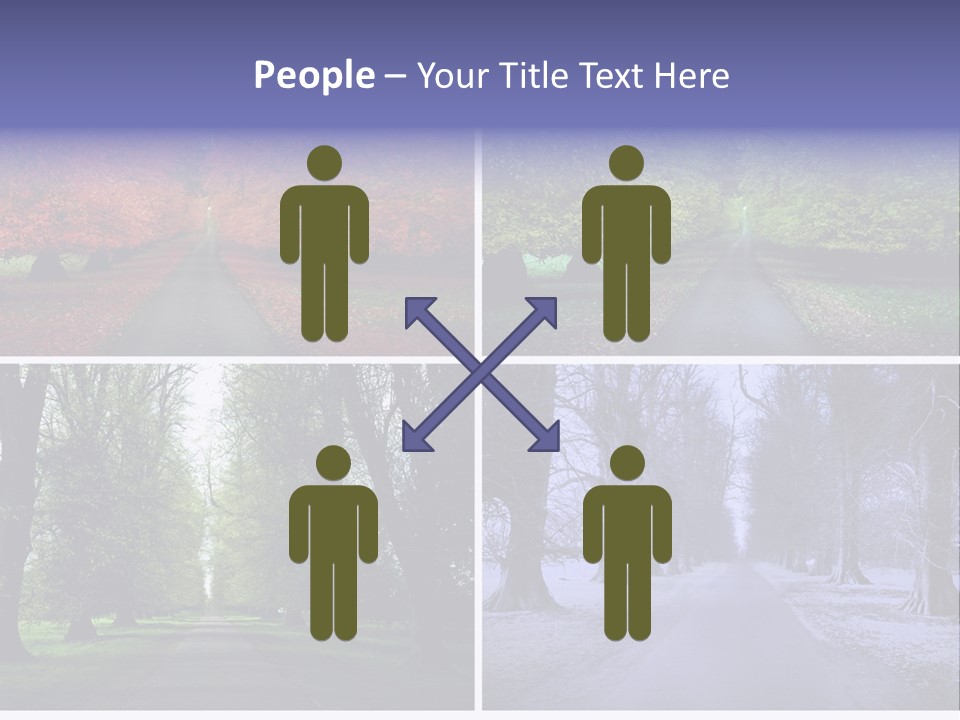 Reverse Ambiguity Eyes PowerPoint Template