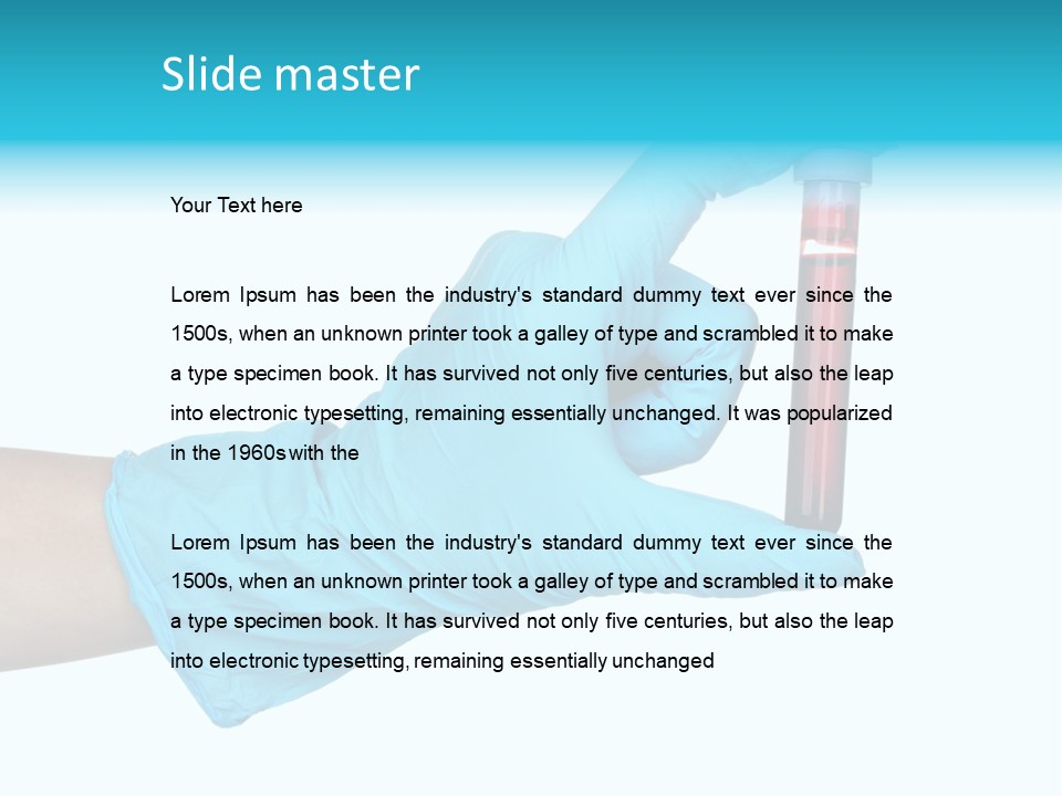 Eyes Opposite Anomaly PowerPoint Template