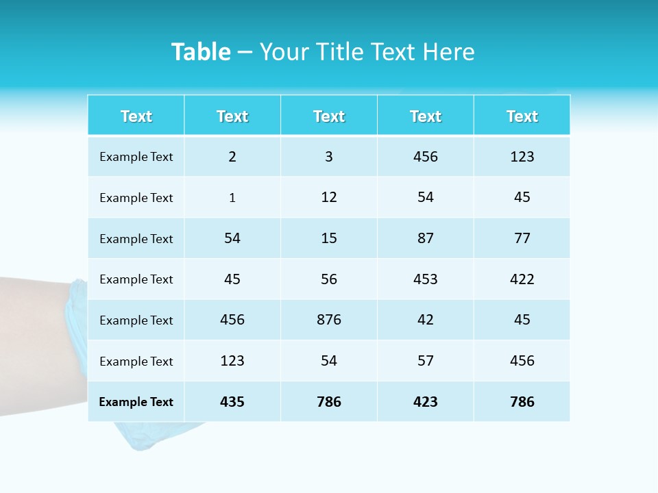 Eyes Opposite Anomaly PowerPoint Template