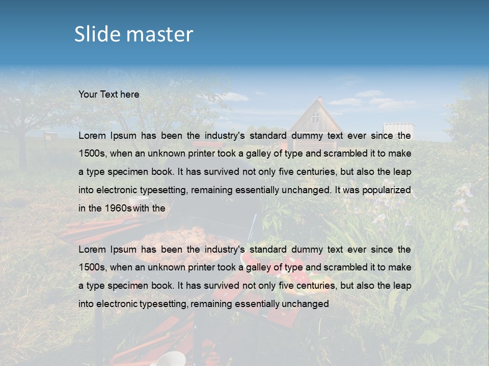 Reverse Complex Man PowerPoint Template