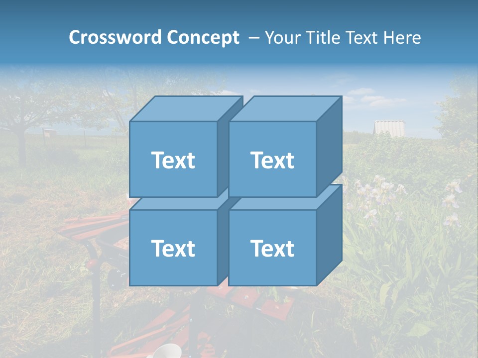 Reverse Complex Man PowerPoint Template