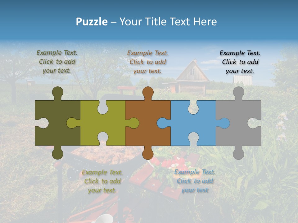 Reverse Complex Man PowerPoint Template