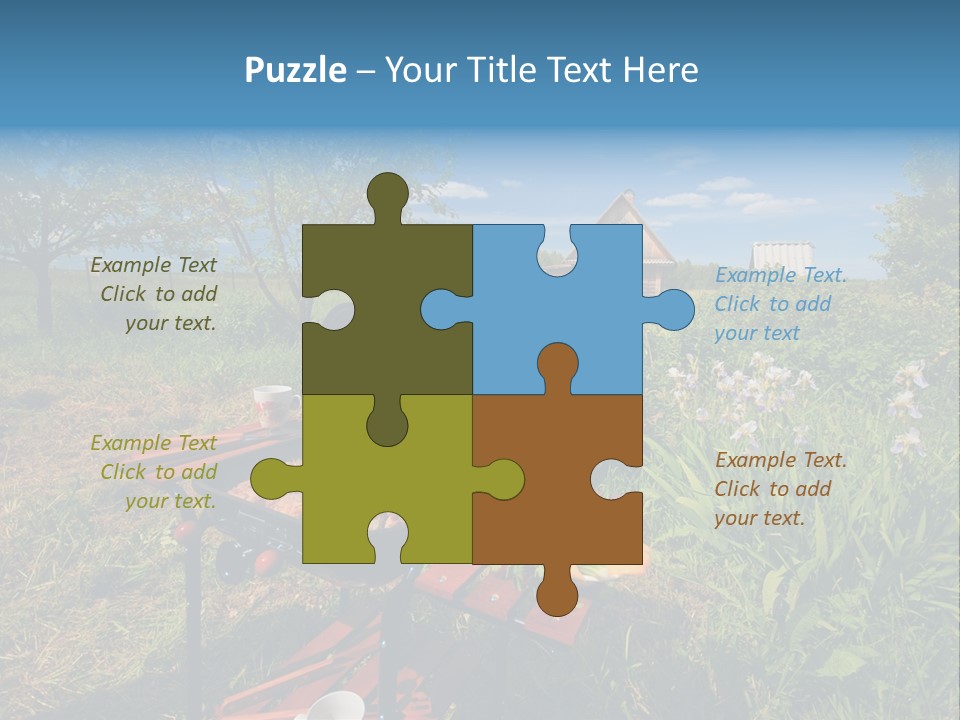 Reverse Complex Man PowerPoint Template