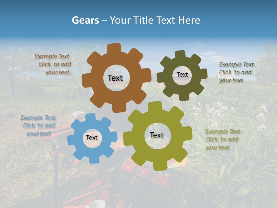 Reverse Complex Man PowerPoint Template