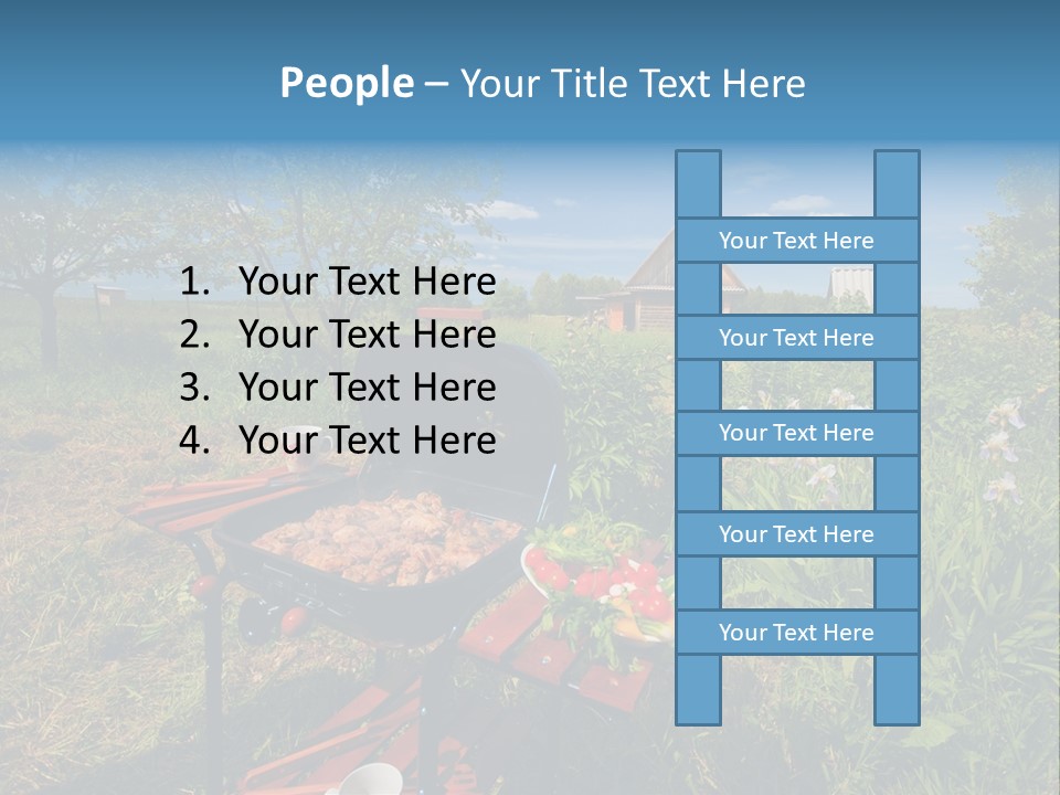 Reverse Complex Man PowerPoint Template