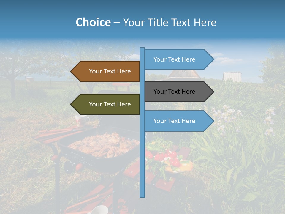 Reverse Complex Man PowerPoint Template