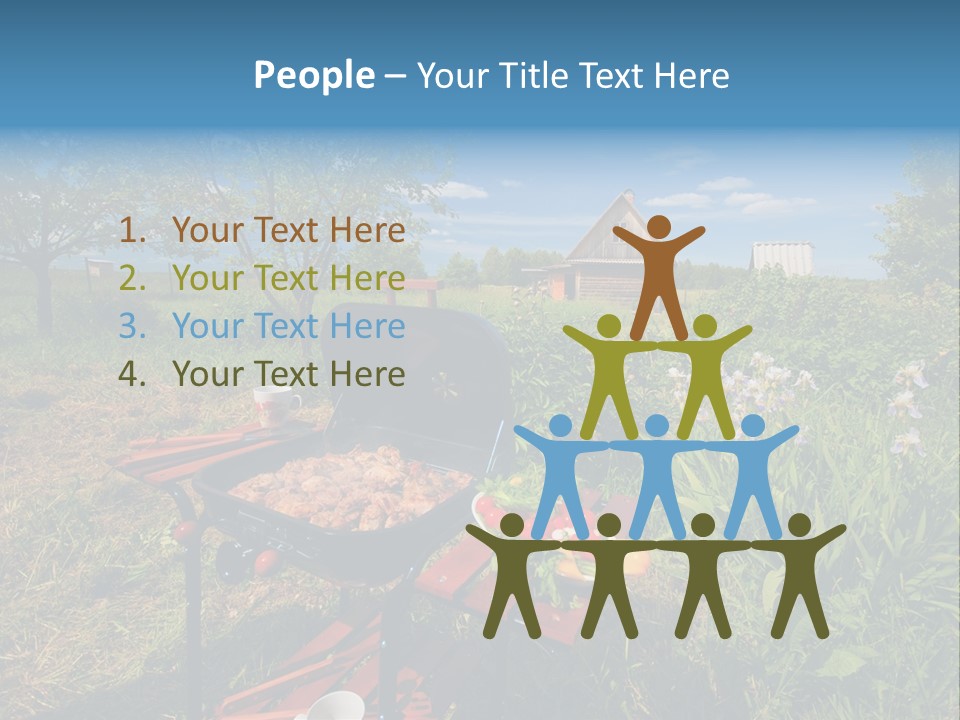 Reverse Complex Man PowerPoint Template