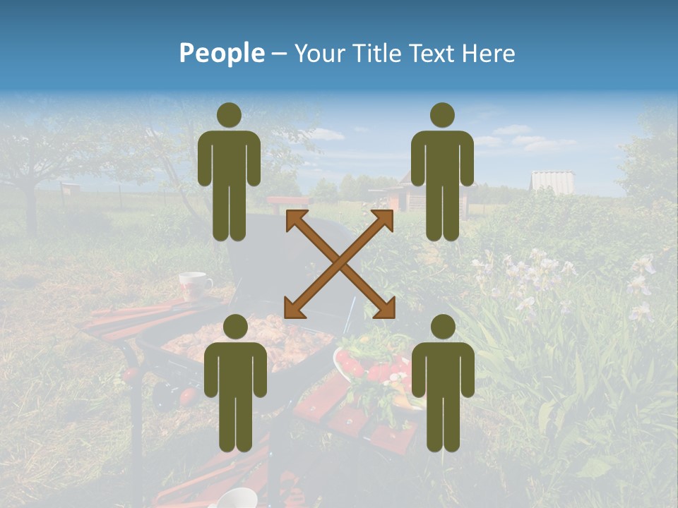 Reverse Complex Man PowerPoint Template