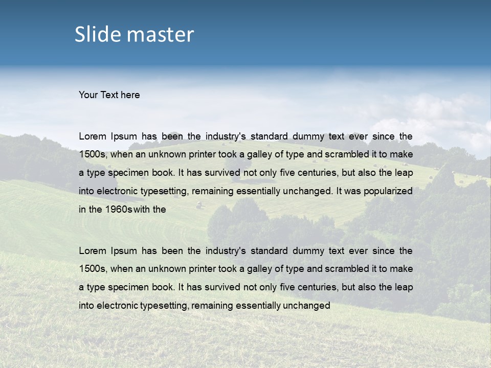 Anomaly Vision Effect PowerPoint Template