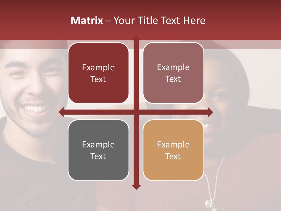 African Ethnicity Diverse Scarf PowerPoint Template