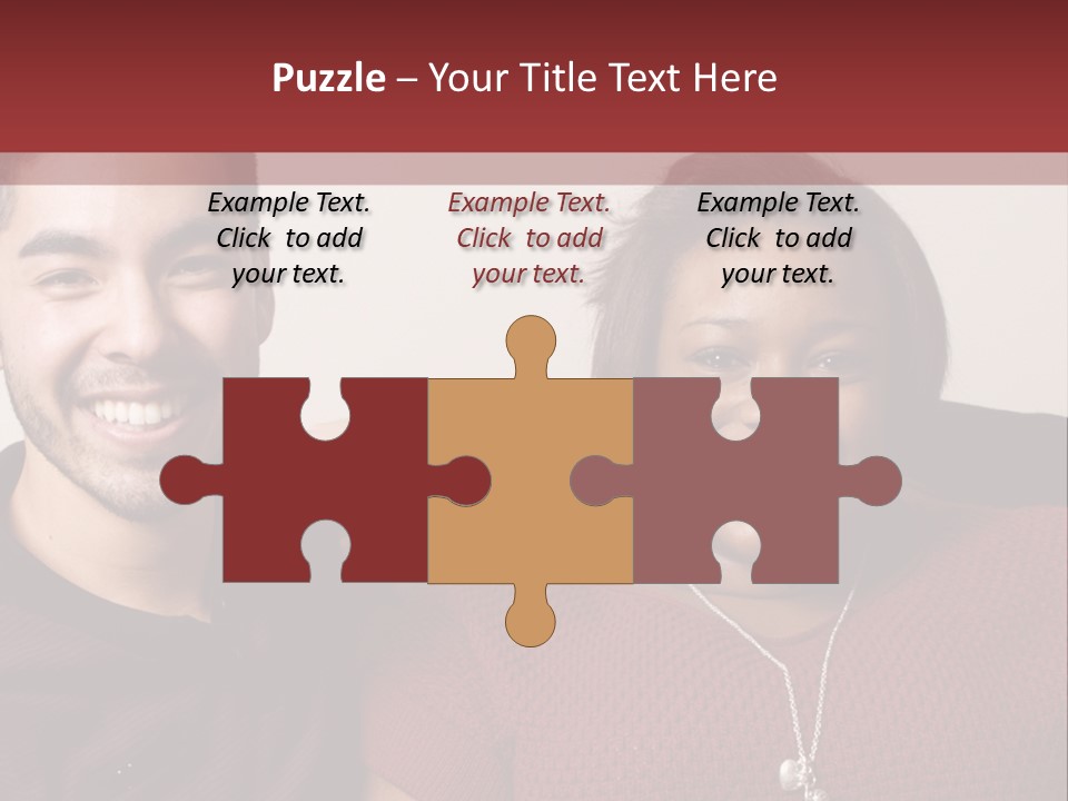 African Ethnicity Diverse Scarf PowerPoint Template