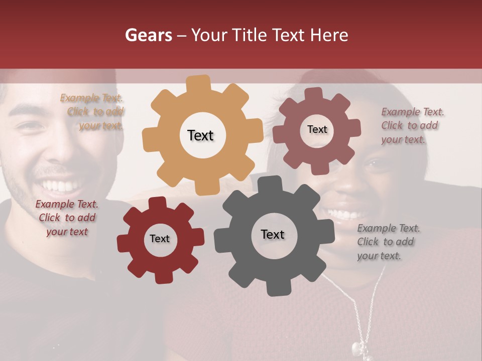 African Ethnicity Diverse Scarf PowerPoint Template