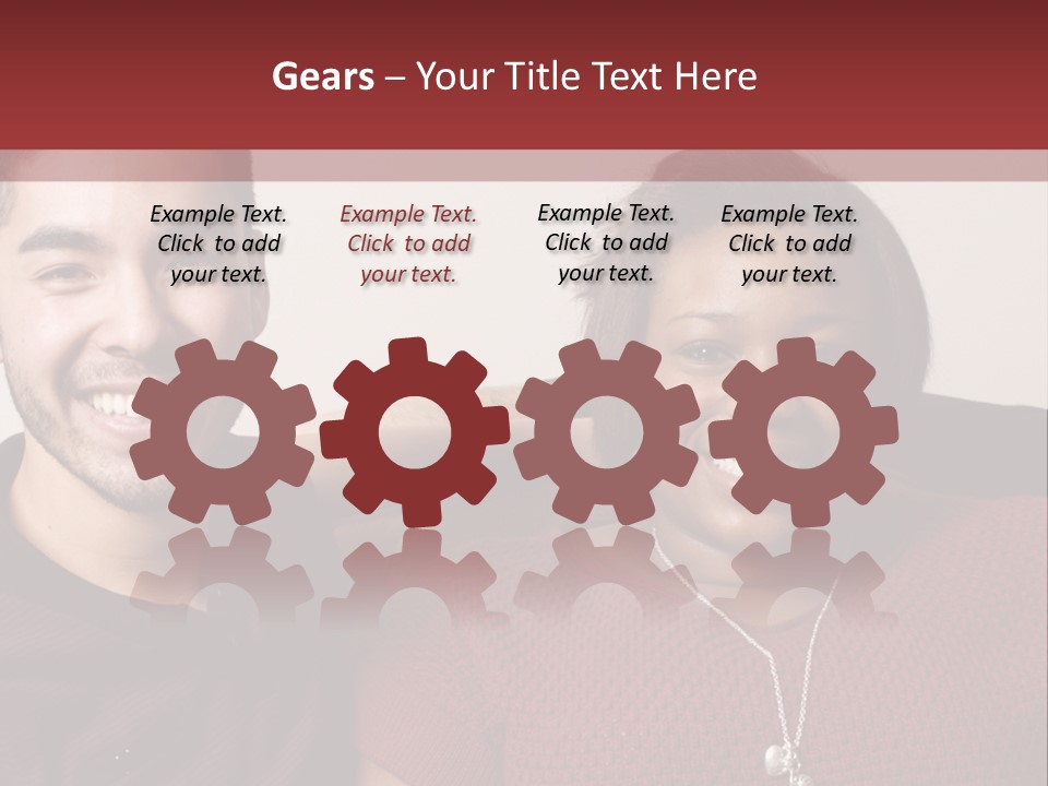 African Ethnicity Diverse Scarf PowerPoint Template