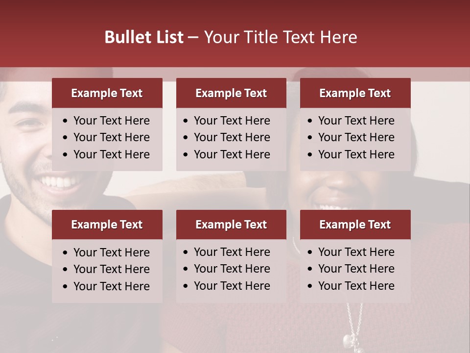 African Ethnicity Diverse Scarf PowerPoint Template