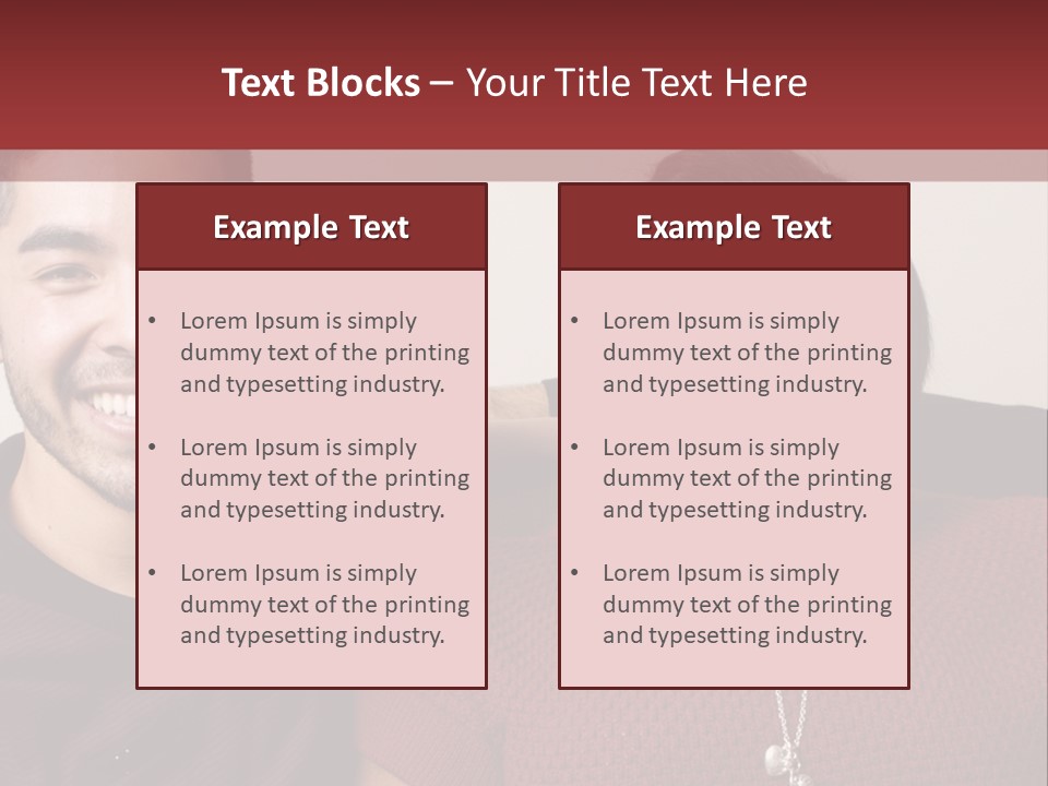 African Ethnicity Diverse Scarf PowerPoint Template