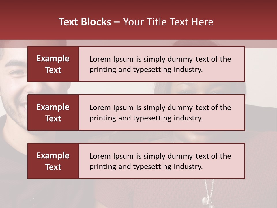 African Ethnicity Diverse Scarf PowerPoint Template