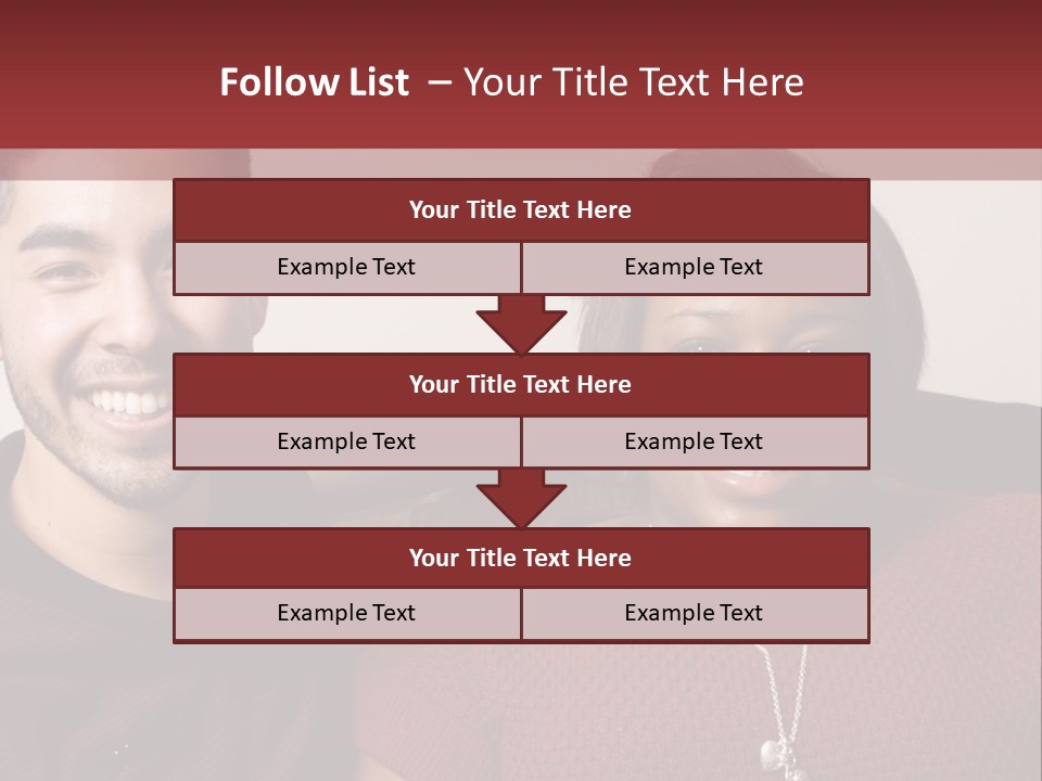 African Ethnicity Diverse Scarf PowerPoint Template