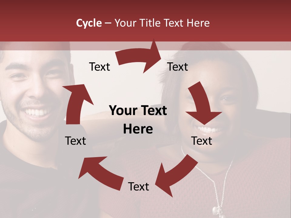 African Ethnicity Diverse Scarf PowerPoint Template