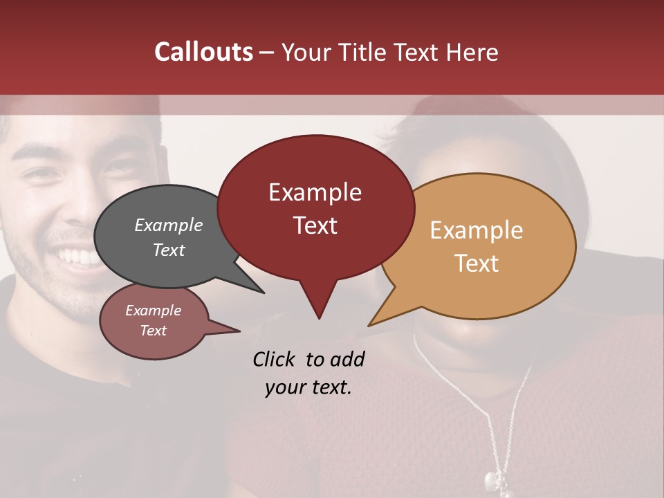 African Ethnicity Diverse Scarf PowerPoint Template