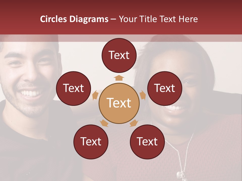 African Ethnicity Diverse Scarf PowerPoint Template