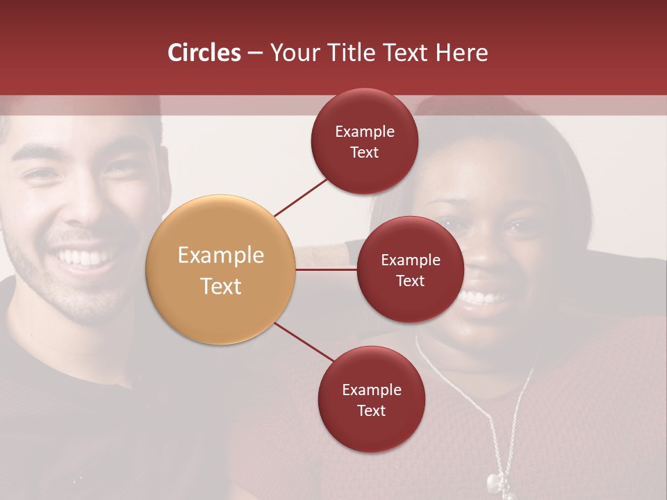 African Ethnicity Diverse Scarf PowerPoint Template